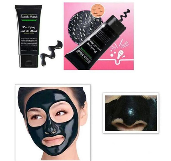 blackheads removers collagen facial mask black mask suction 50ml shills deep cleansing purifying peel off black face mask peel masks epacket