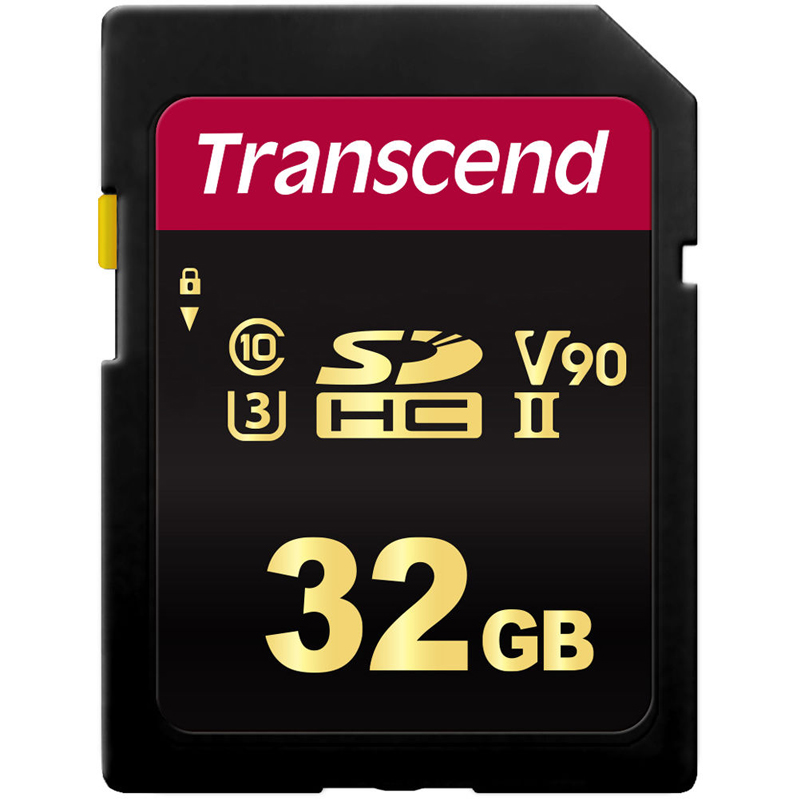 Transcend 32GB 700S V90 SD Card (SDHC) UHS-II U3 - 285MB/s