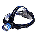 K16 recargable 3-Mode 1xCree XM-L T6 impermeable Proyectores (2x18650, 1200LM) Azul