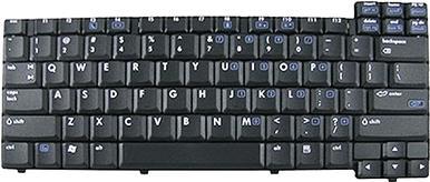 HP - Tastatur - Türkei - Schwarz - für Business Notebook nc6230