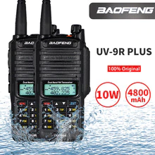 IP67 Waterproof Baofeng UV-9R Plus Walkie Talkie Dual Band Two Way Radio 10W UHF VHF UV 9R Portable CB Ham Radios HF Transceiver