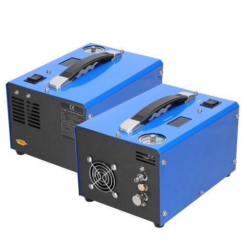 Compresseur d'air haute pression électrique 4500PSI avec pompe à arrêt automatique portatif intelligent du baromètre