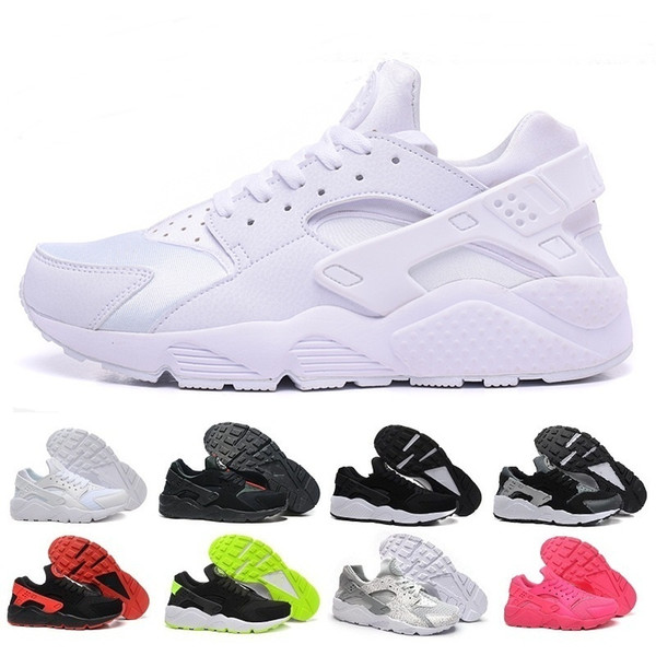 2018 air huarache ultra shoes triple white black huraches trainers for men & women outdoors shoes huaraches sneakers hurache