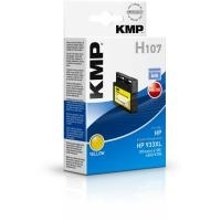 KMP H107 - Größe XXL - Gelb - Tintenpatrone (entspricht: HP 933XL) - für HP Officejet 6100, 6600 H711a, 6700, 7110, 7510, 7612 (1726,4009)