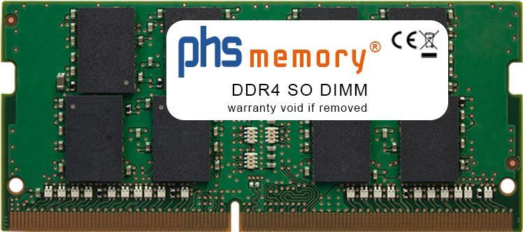 PHS-memory 32GB RAM Speicher für Terra Mobile 1515 (1220550) DDR4 SO DIMM 2666MHz PC4-2666V-S (SP294549)