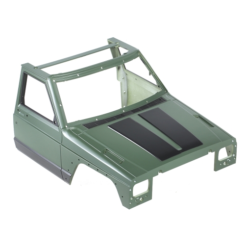 Austar AX-313YE Kit de bricolaje de carcasa de coche de plástico duro para 313mm Distancia entre ejes 1/10 Axial SCX10 90046 90047 RC Crawler