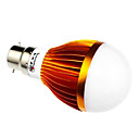 ZHISHUNJIA B22 12W  24 x  5630 SMD 1000lm 6000k White Light  LED Globe Bulb (AC85~265V)