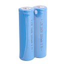 lir-18650 baterías li-ion 2200mAh 3.7v recargable (2 piezas)