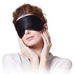 Masque de Sommeil de Voyage masque de sommeil Améliore le Sommeil Repos de Voyage 1 pièce Voyage Unisexe Faux Soie