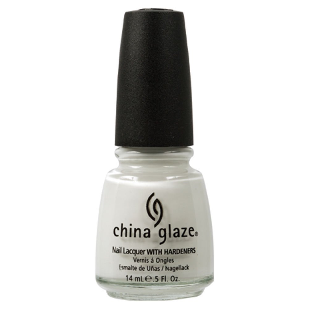 China Glaze Nail Lacquer - White On White 14ml