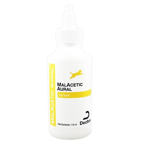 Malacetic Otic Ear Cleaner For Dogs & Cats 118 Ml