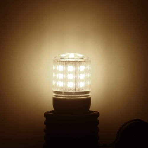 Stripe Cover LED Corn Light Bulb Lamp E27 27 5050 SMD 3.6W 230V Warm White