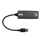 USB 3.0 to RJ45 Hub USB 1 Puertos con Ethernet