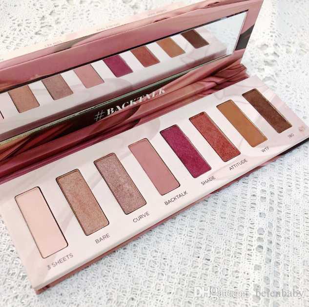 2019 BackTalk Palette 12 colors Eyeshadow Eye and Face Palette Highlighter Blush Eye shadow DHL free