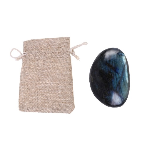 Pierre de lune naturelle Labradorite pierre spécimen de pierre ornement à la maison pièce à main