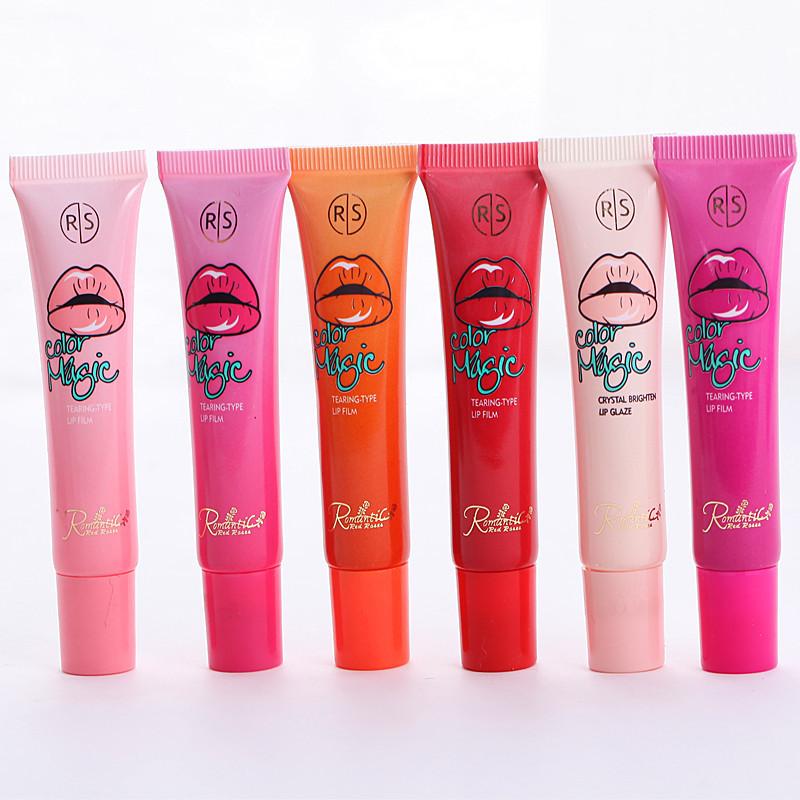 Peel Off Tearing Lipstick Lip Gloss Waterproof No Stain TATTOO Magic Color Mask Long Lasting Lips Film Makeup Blam Plant