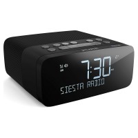 SIESTA-RISE-S-GR DAM/FM Bluetooth Radio Clock