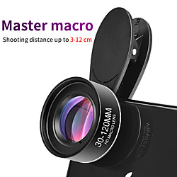 Téléphone Caméra Lentille Objectif Macro 15X 0.03 m Adorable pour Samsung Galaxy iPhone miniinthebox