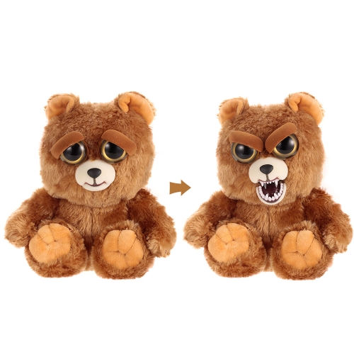 Feisty Pets Sammy Suckerpunch Feisty Films Adorable Plush Stuffed Toy Dog Turns Feisty with a Squeeze