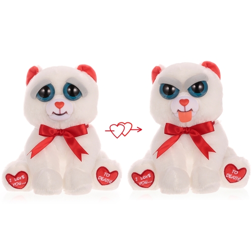 Feisty Pets Bear Taylor Truelove Feisty Films Adorable Plush Stuffed Toy Stick out Tongue with a Squeeze Special Valentine's Gift