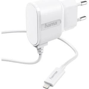 Hama - Netzteil - 1 A (Lightning) - weiß - für Apple iPad/iPhone/iPod (Lightning)
