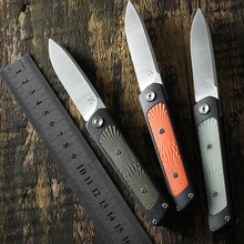 Pocket Knife Yon Xanadu 622 14C28N Steel Bearing Folding Blade G10 Handle Outdoor Camping Fruit Self-defense EDC Penny Knives