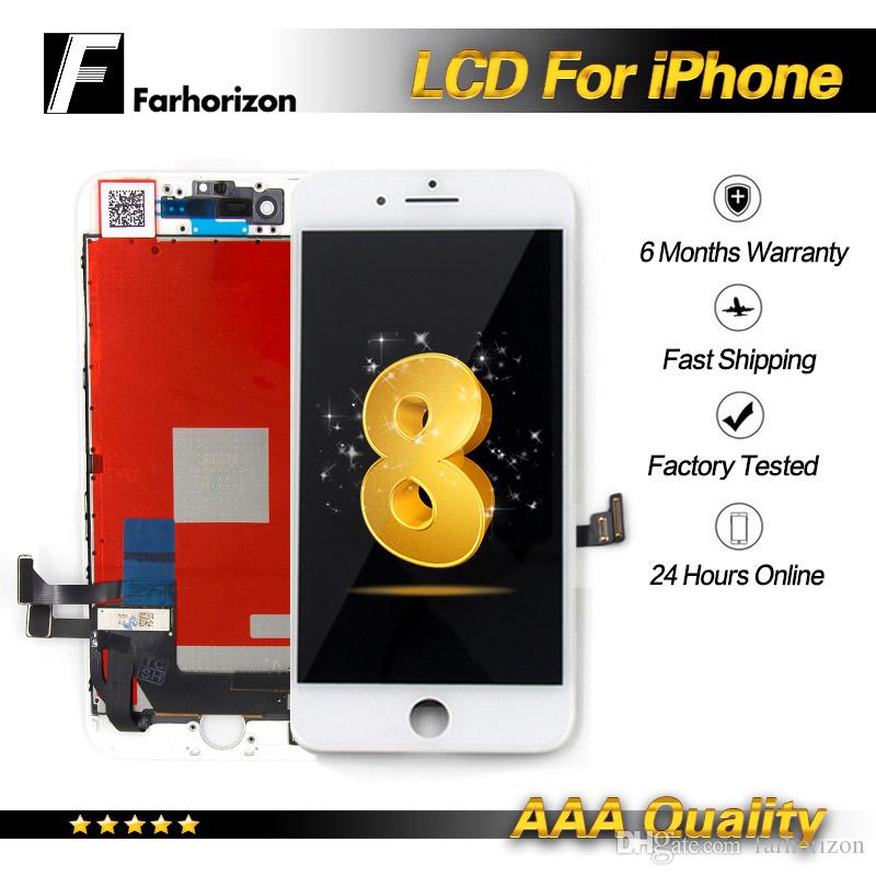 For iPhone 8 LCD Display Wholesale-Grade A+++Quality LCD Touch Digitizer Assembly Repair Replacement & Free DHL Shipping