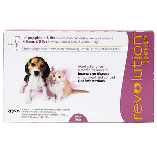 Revolution For Kittens / Puppies (Pink) 3 Doses