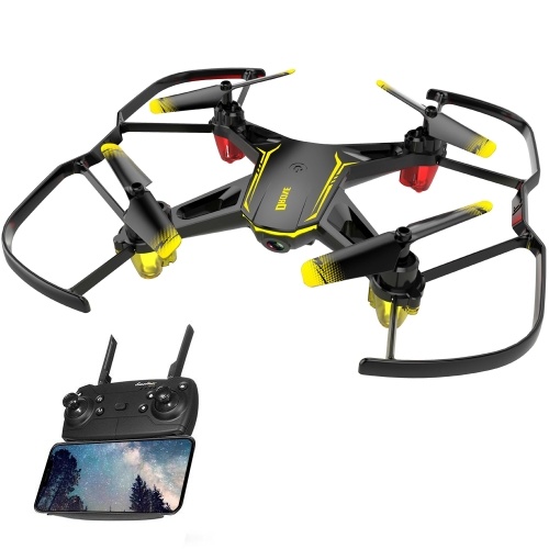 DRONE GLOBAL Drone GW66 con cámara 480P (3 baterías)