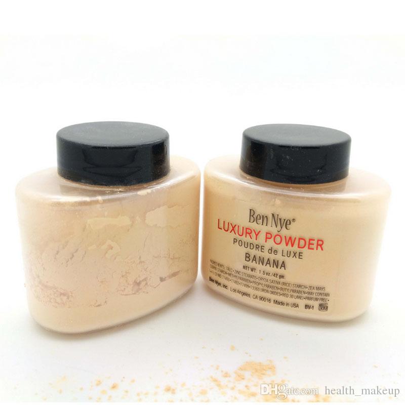 Ben Nye Banana Powder 1.5 oz Bottle Authentic Luxury Face Makeup Kim Kardashian Bottle Luxury Powder Poudre Banana Loose Powder Cheap DHL