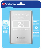Verbatim Store 'n' Go Portable - Festplatte - 2 TB - extern (tragbar)