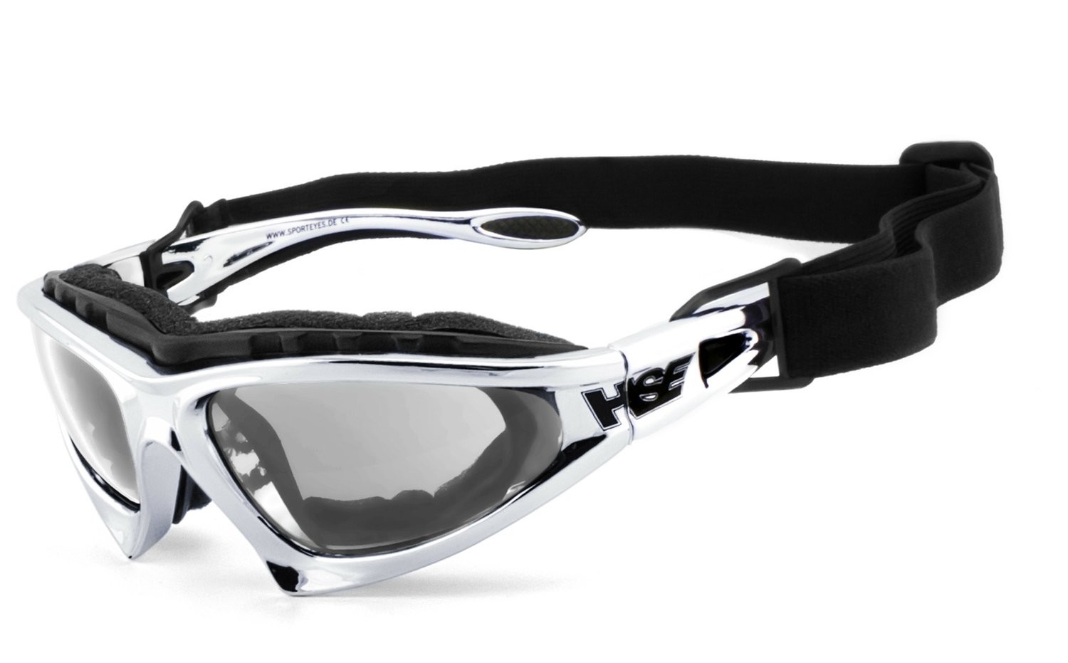 HSE® - SportEyes® | FALCON-X (selbsttönend) selbsttönende  Multifunktionsbrille, Motorradbrille, Motorrad-Sonnenbrille, Bikerbrille, winddicht
