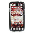 Painting Ground Mustache Pattern AluminumPlastic Hard Back Case Cover for Samsung Galaxy S3 I9300