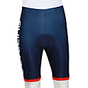 Kooplus 2.013 británicos patrón elástico tejido transpirable Hombres Ciclismo Shorts con Pad 6D