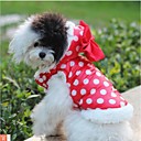 belle point de vague douce de mode animal hoodies chauds pour animaux chiens (couleurs assorties, tailles)