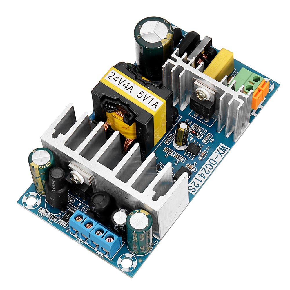 AC-DC 24V4A 5V1A Dual Switch Power Supply Module Isolated Dual Output Power Supply Bare Board