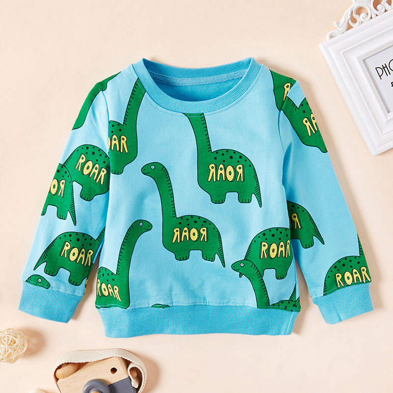 Baby / Toddler Boy Adorable Dinosaur Print Pullover