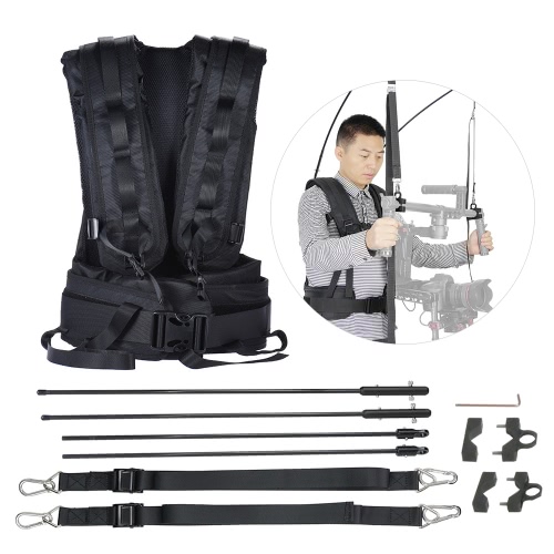 V9 Video DSLR Photographie Stabilisateur Charge Kit Vest Support pour DJI Ronin / DJI Ronin-M 3-Axis Handheld Stabilisateur Capacité de chargement 4 kg-11 kg