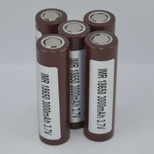 18650 hg2 3000 mah li-ion recharge able battery for hg2 electric cigarette box mod