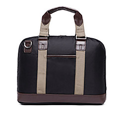 Men's Bags Oxford Cloth Shoulder Messenger Bag Laptop Bag Briefcase Zipper Handbags Office  Career Black Dark Blue