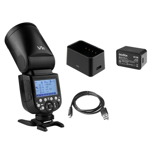 Godox V1C Professional Flash de cámara Speedlite Speedlight