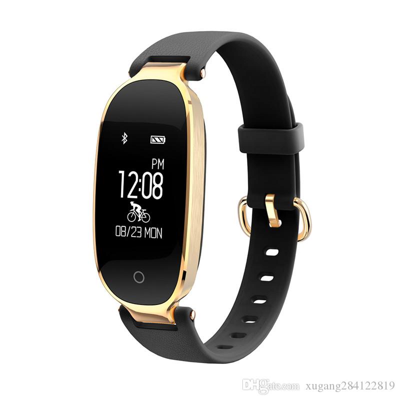 Fashion S3 Bluetooth Waterproof Smart Watch Fashion Women Ladies Heart Rate Monitor Fitness Tracker Smartwatch for Android IOS