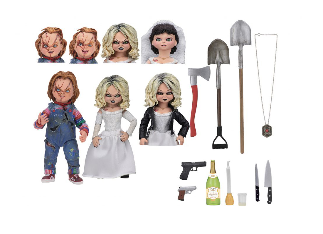 Chucky and Tiffany Ultimate 2-Pack Figure Set (by NECA 42114)