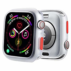 botomall für apple watch case 44mm serie 6/5/4/se premium weiches flexibles tpu dünner leichter stoßfängerschutz für iwatch (klar matt, 44mm serie 4/5/6/se) Lightinthebox
