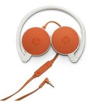 Hewlett-Packard HP H2800 - Headset - über dem Ohr - weiß, orange (F6J05AA#ABB)