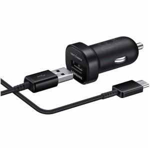 Samsung EP-LN930C - Netzteil - Pkw - 2 A (USB (nur Strom)) - auf Kabel: USB type C - Schwarz (EP-LN930CBEGWW)