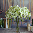 Flores artificiais 5 Ramo Clássico Europeu Estilo simples Orquideas Flores eternas Flor de Mesa