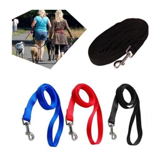 Hot 3Color 120cm Long High Quality Nylon Dog Pet Leash Lead for Daily Walking Collars