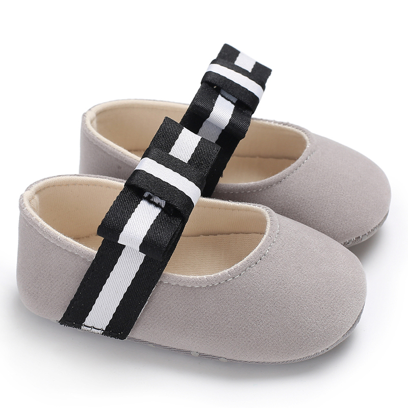 Baby / Toddler Girl Casual Solid Bowknot Prewalker Shoes