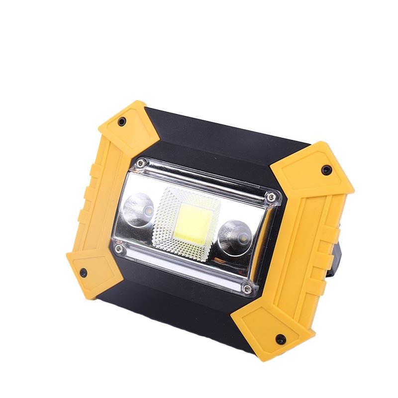20W COB LED Light 2x18650 Battery USB Charging Flood Lamp Waterproof Emergency Flashlight Spotlight Lantern Work Spot La